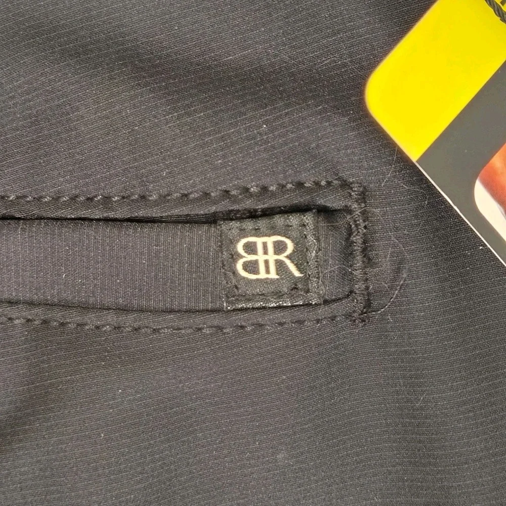 NWTBanana Republic Shorts Mens 32 Black Comfort Flat Front Stretch Wicking